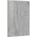 Panneaux décoratifs 50 pièces gris Sonoma 15 x 21 x 0,27 cm
