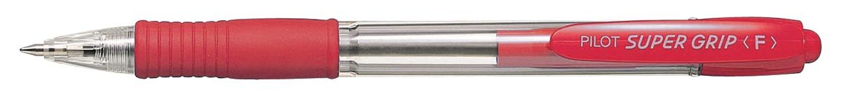 Pilot balpen Super Grip rood