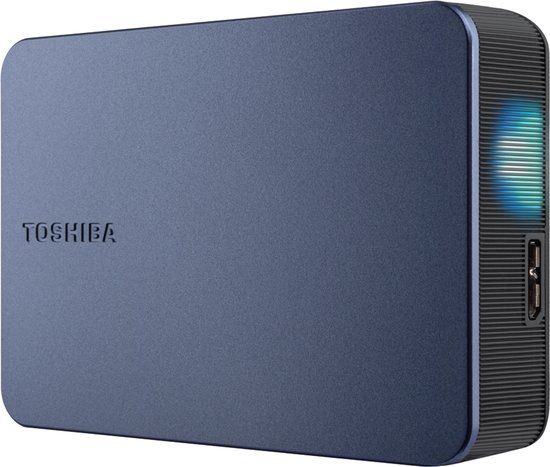 Toshiba 4TB Canvio Gaming Draagbare Externe Harde Schijf, USB 3.2, voor Play Station en Xbox, Zwart (HDTX210EK3AA)