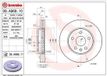 BREMBO Disque de frein 09.A969.10