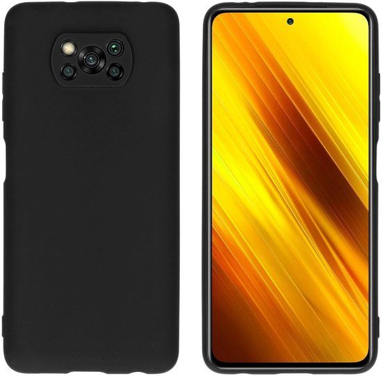 imoshion Color Backcover voor de Xiaomi Poco X3 (Pro) - Zwart