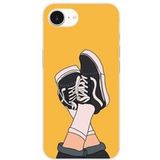 Apple iPhone 16e Siliconen hoesje - ontwerp sneakers