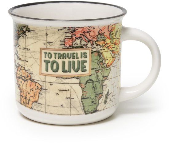 Legami Cup-puccino-travel Mok Beige