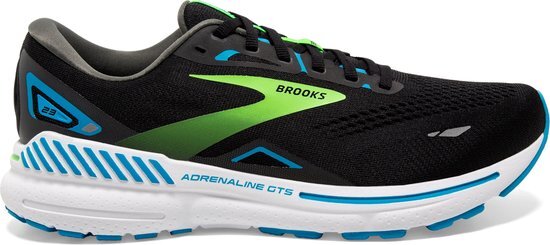 Brooks Adreline GTS 23 hardloopschoenen heren zwart dessin