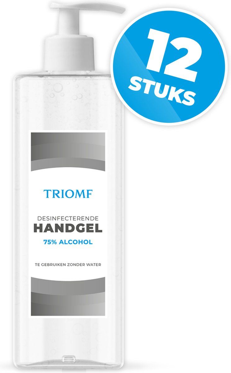 Triomf Cosmetica Handgel - 250 ML - 12 stuks