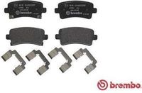 Brembo P59059 Rear Disc Brake Pad - Set of 4