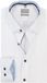 OLYMP Luxor comfort fit overhemd - twill - wit - Strijkvrij - Boordmaat: 47