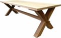 AVH-Collectie Zambia dining tuintafel 300x100x77 cm teak bruin/terre