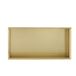 Sanilux Inbouwnis Napo Wand 30x60x7 cm Geborsteld Goud