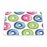 Bonamaison, Rechthoek Pop Art Digital bedrukte muismat, antislip onderkant, voor kantoor en thuis, grootte: 22x18 cm