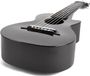 Korala PUG-40-BK polycarbonaat ukulélé basse noir