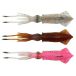 Savage Gear TPE Swim Squid - Imitation de calmar, leurre de pêche en mer, couleur : Red Brown, longueur / poids / contenu du paquet : 12,5 cm / 25 g / 2 pièces