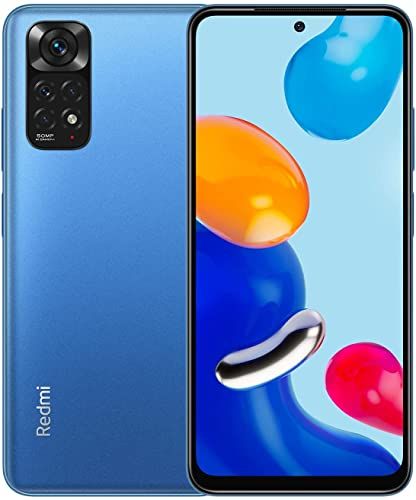 Xiaomi Redmi Note 11 smartphone (6 GB + 128 GB, blauw)