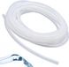 Allecto Premium - Tuyau en silicone transparent très élastique 4 mm x 6 mm - 5 mètres