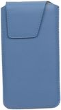 Best Cases Panda Best Cases iPhone 6/6s - Leder look insteekhoes/pouch Model 1 - Blauw
