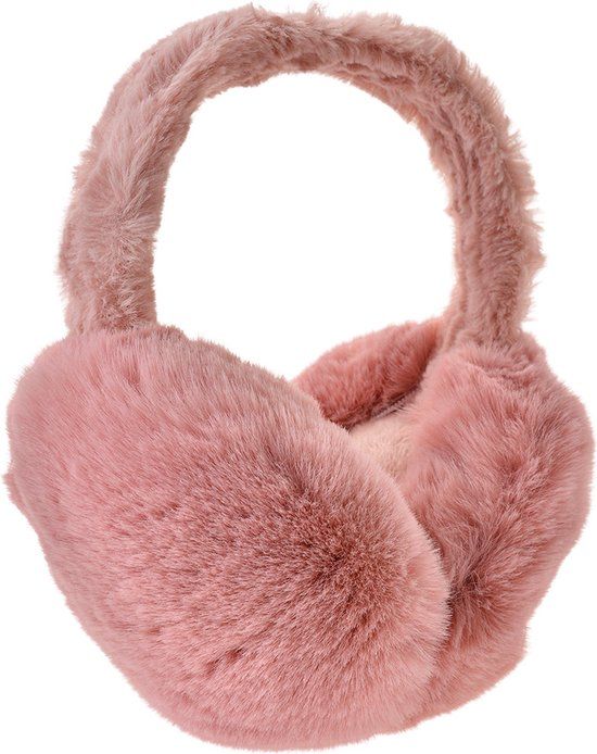 Clayre & Eef Oorwarmers - Roze - One Size - Polyester