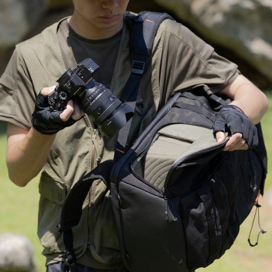 Pgytech OneMo Tactical Backpack 25L, Zwart/Grijs