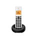 ALCATEL E260 Solo witte draadloze telefoon. Oproepblokkering en handsfree-functie