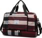Unyqoos® Sac de voyage 40 litres - Sac de sport avec compartiment humide et compartiment à chaussures