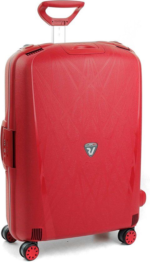 Roncato Light 4 Wiel Hardcase Trolley - 75cm - Red