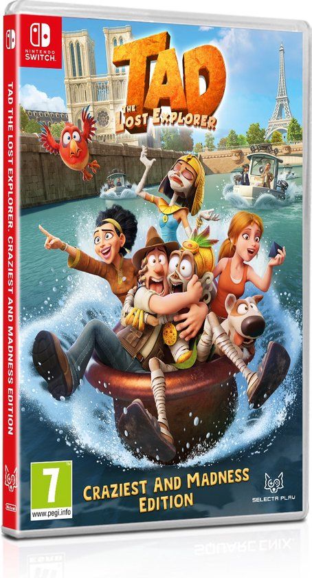 Tad The Lost Explorer - Craziest and Madness Edition - Nintendo Switch