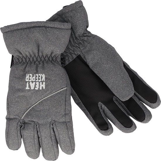 Heatkeeper Kinder Ski Handschoenen Grijs - Unisex - One size