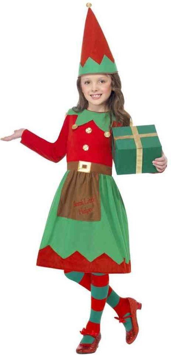 Vegaoo Santa's Little Helper Costume - Multicolor - Polyester - EAN: 5020570391044
