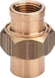 Viega Raccord à vis, Rp 2 bronze rouge ou bronze silicium Modèle 3340, 446987