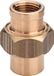 Viega Raccord à vis, Rp 2 bronze rouge ou bronze silicium Modèle 3340, 446987