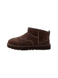 UGG Boots 'Classic Ultra Mini Western' chocoladebruin