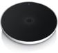 Aplic Chargeur à induction Qi, station de charge sans fil pour smartphones, 5 V DC et 1,5 à 2 A, distance de charge d'environ 4 mm, système antidérapant, avec câble USB, noir et blanc