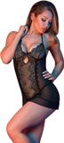 Magic Silk Chemise & G-Set - Zwart
