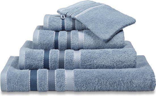 Vandyck Badlaken Prestige Lines Dusty Blue