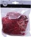 Decoris Cheveux d'ange - Rouge - 120 gram - Synthétique - Guirlande de sapin de Noël