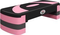 HOMCOM Marchepied - Plastique - Rose