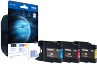 Brother Hoge opbrengst inktcartridge pakket: Cyaan / Magenta / Geel multi pack / cyaan, geel, magenta