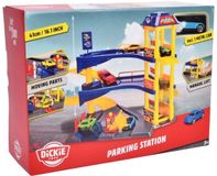 Dickie Toys Garage - Jouet garage avec ascenseur incluant 1 voiture - Plastique/Métal - 3-12 ans