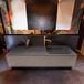 Mondiaz ERIN 150cm badmeubelset onderkast Smoke 1 lade Wastafel RIDGE Dark grey 1 kraangat ERIN11683