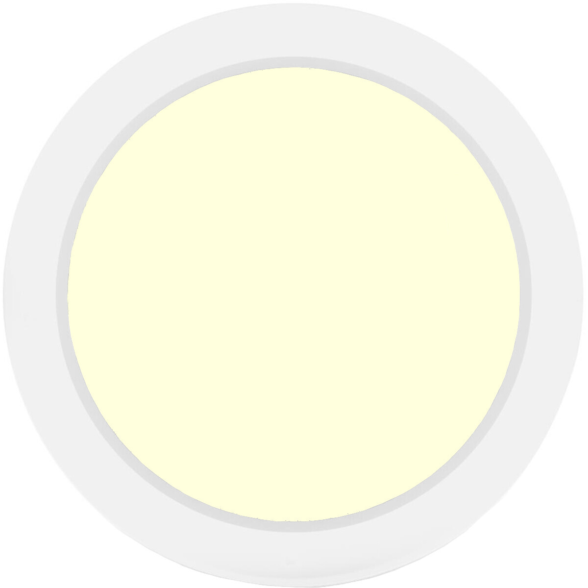 BES LED LED Downlight Pro - Aigi Trinko - Opbouw Rond 18W - Warm Wit 3000K - Mat Wit - Kunststof