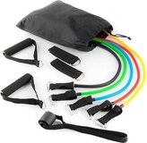 Weerstandsbanden Set met Accessoires en Trainingsgids - Multikleur