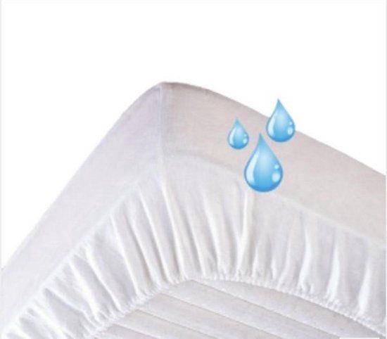 Titanium Baby Babsana Waterdicht Hoeslaken 75x97x15 cm - Wit