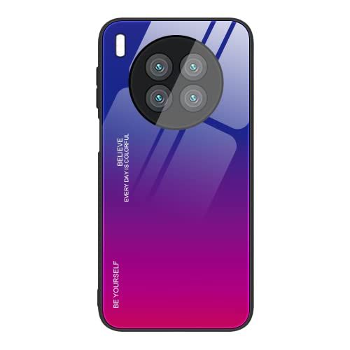 Hülle Hülle® Verloopkleur anti-krassen glazen hoesje compatibel voor Huawei nova 8i (4)