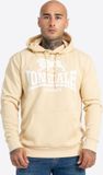 Lonsdale Sherborne hoodie sweatshirt met capuchon voor heren, beige/wit, maat L