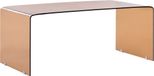 Beliani KENDALL Salontafel Bruin Veiligheidsglas