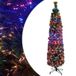 vidaXL Kunstkerstboom met standaard smal 180 cm glasvezel