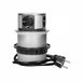 Orno OR-AE-1341(GS) Inbouw Contactdoosstrook 4-Voudig - 3680W, Ø10cm - Klaar Voor Aansluiting Met 1,5m Schuko Kabel Lengte