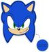 Herding Sonic Pillow Sonic Head 36 cm Blauw