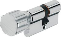 ABUS Profielcilinder KXP20S Z55/K55 met knop, 73977
