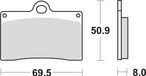 TRW MCB 540 CRQ Plaquettes de frein