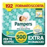 Pampers Baby Dry Junior, maat 5 (11-25 kg), 192 luiers voor kinderen